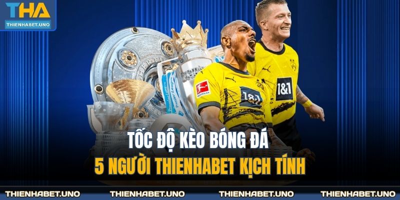 Tốc độ kèo bóng đá 5 người THIENHABET kịch tính